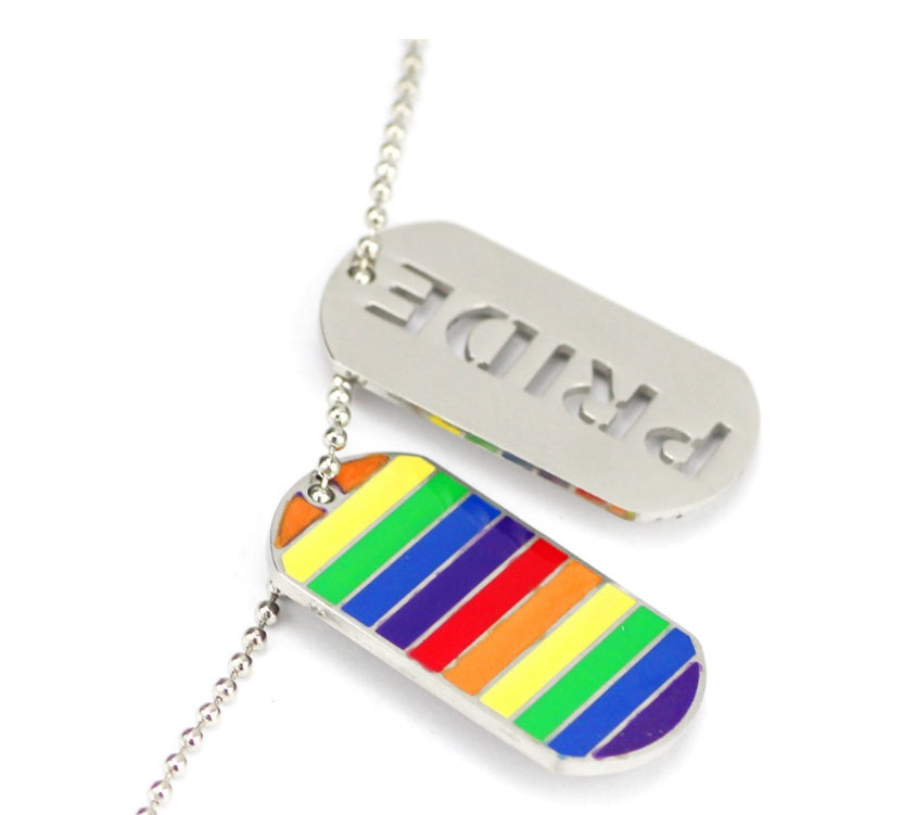 Pride Rainbow Tag