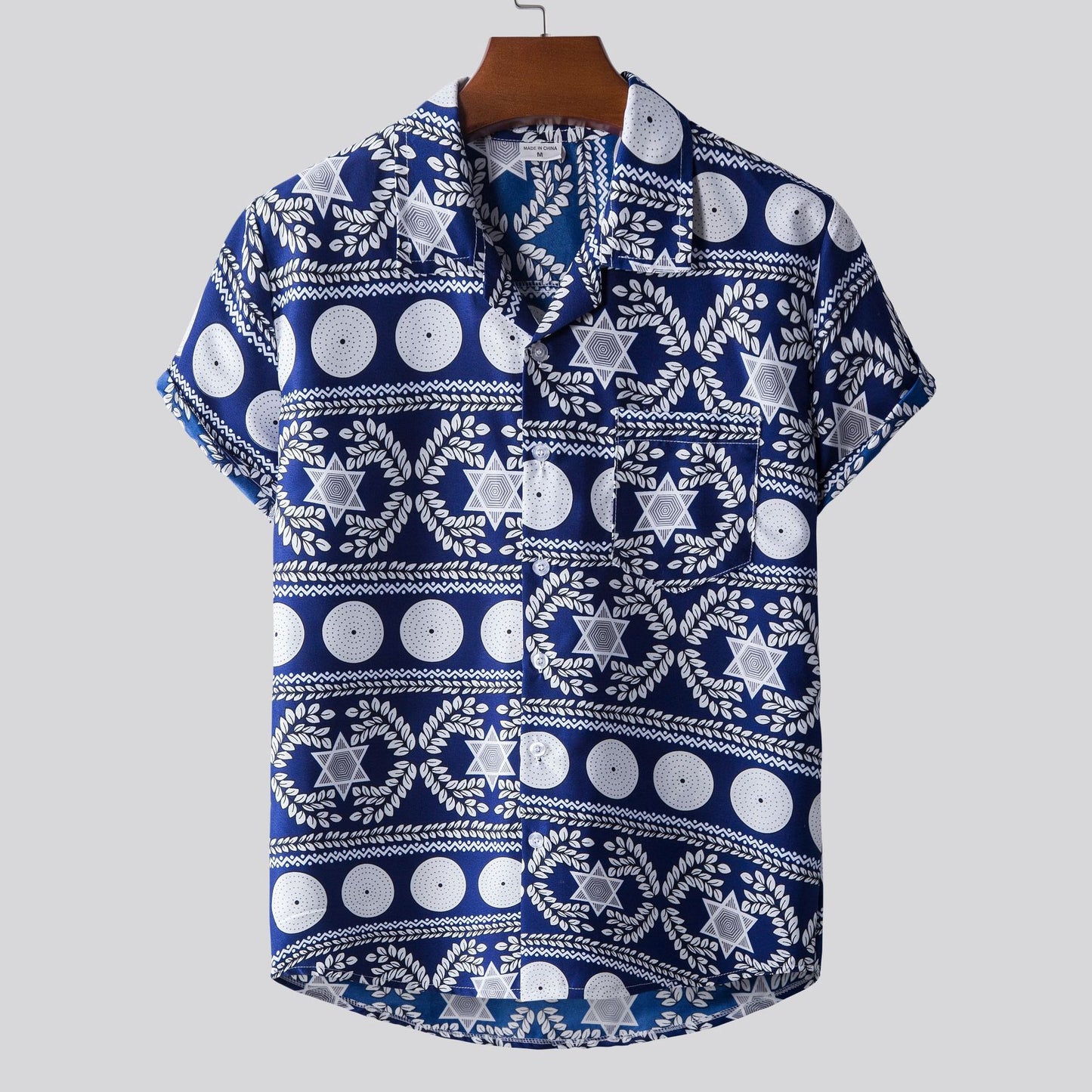 Printed Short-sleeved Shirt