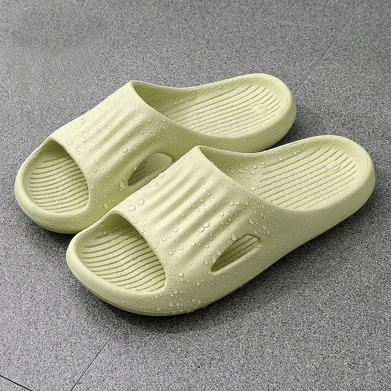 Bathroom Bathing EVA Household Stepping On Shit Sandals And Slippers For Couples