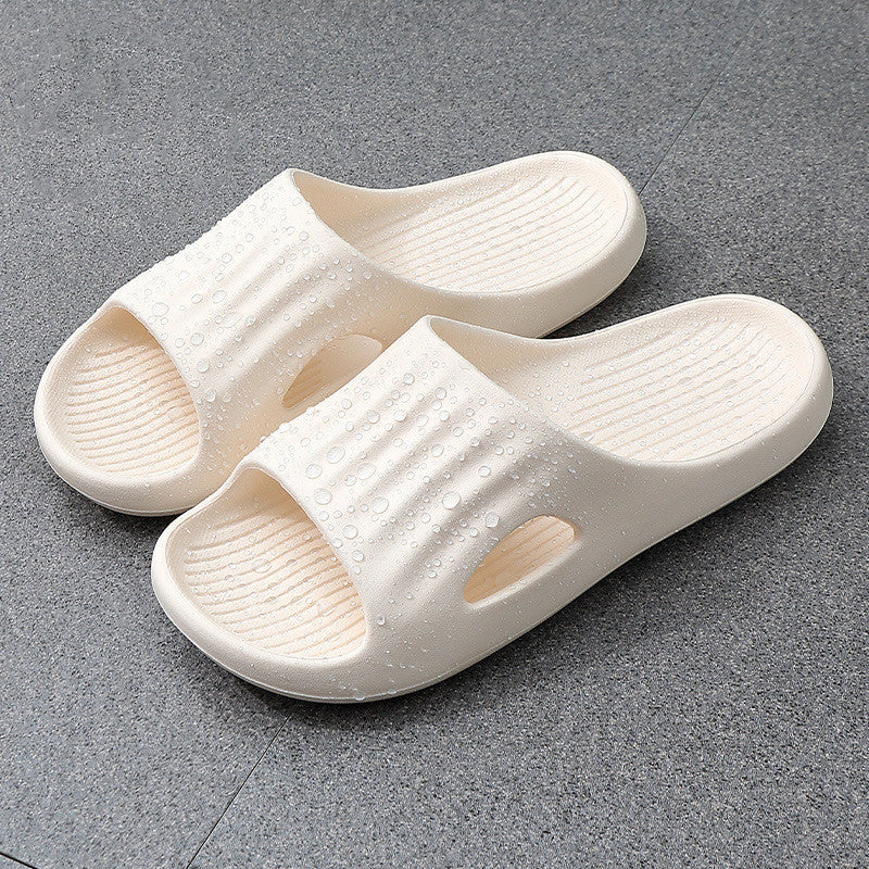 Bathroom Bathing EVA Household Stepping On Shit Sandals And Slippers For Couples