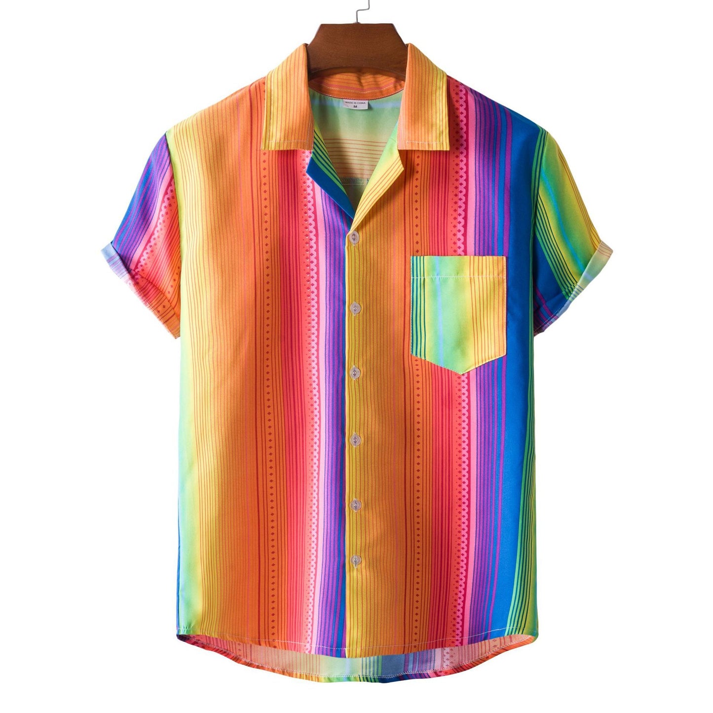 Printed Short-sleeved Shirt