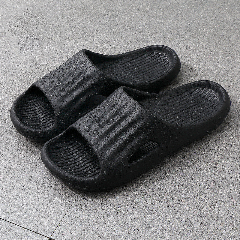 Bathroom Bathing EVA Household Stepping On Shit Sandals And Slippers For Couples
