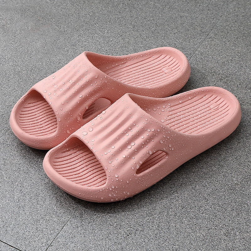 Bathroom Bathing EVA Household Stepping On Shit Sandals And Slippers For Couples