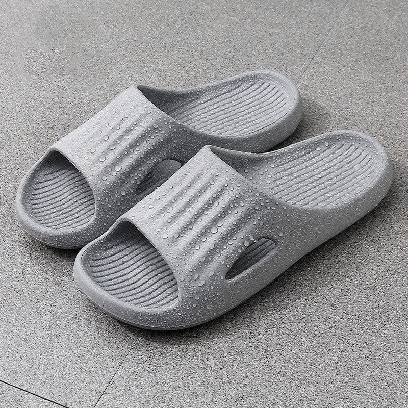Bathroom Bathing EVA Household Stepping On Shit Sandals And Slippers For Couples