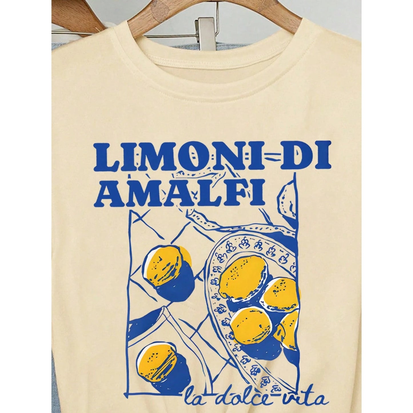 Lemon Graphic Short Sleeve