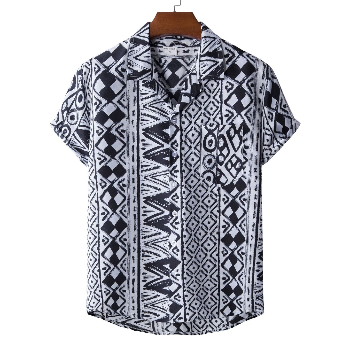 Printed Short-sleeved Shirt