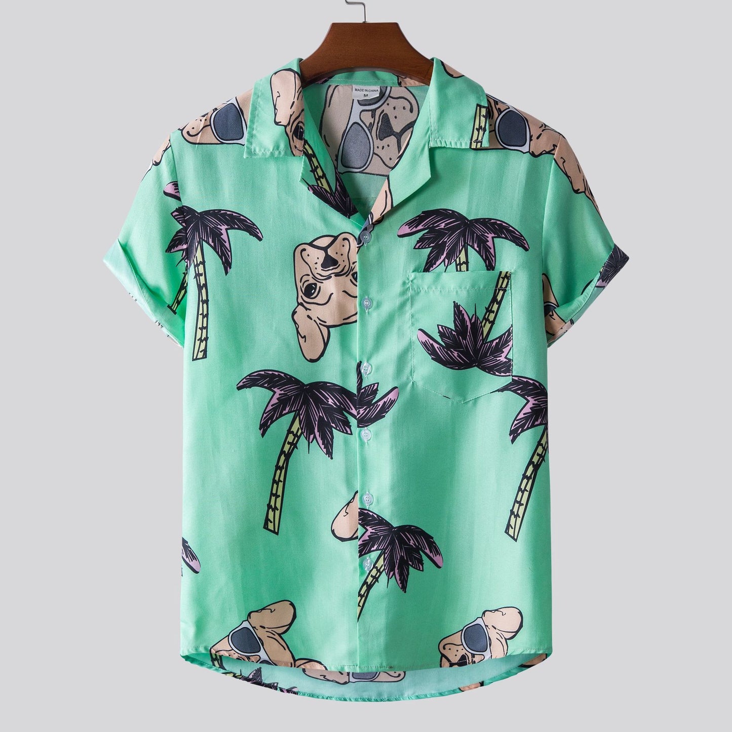 Printed Short-sleeved Shirt