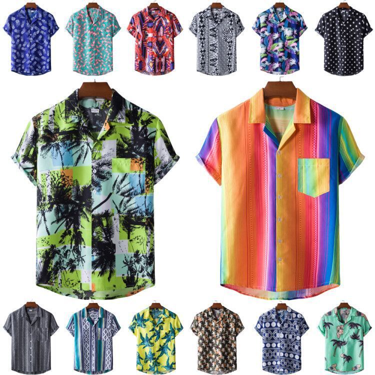 Printed Short-sleeved Shirt