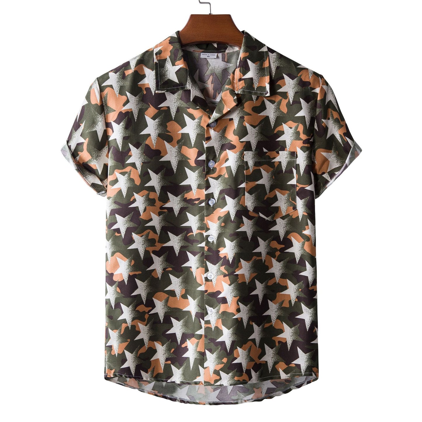 Printed Short-sleeved Shirt