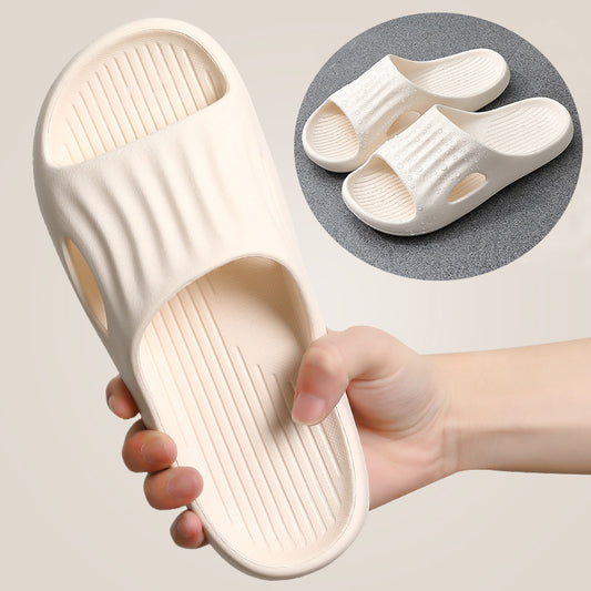 Bathroom Bathing EVA Household Stepping On Shit Sandals And Slippers For Couples
